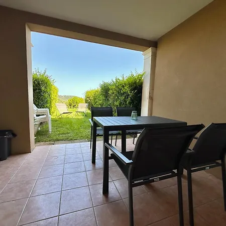 Climatise Avec Piscine Et Jardin A L'entree Du Golfe De St Tropez Appartamento La Garonnette-Plage